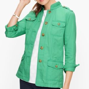 TALBOTS MILITARY INSPIRED JACKET